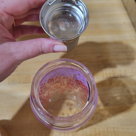 Tea/fruit infuser glass water bottle - Picture 6 of 8